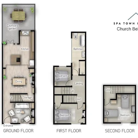 Church Bells House By Spa Town Property - 3 Bedroom Georgian Townhouse In Central Warwick Warwick  Exterior photo